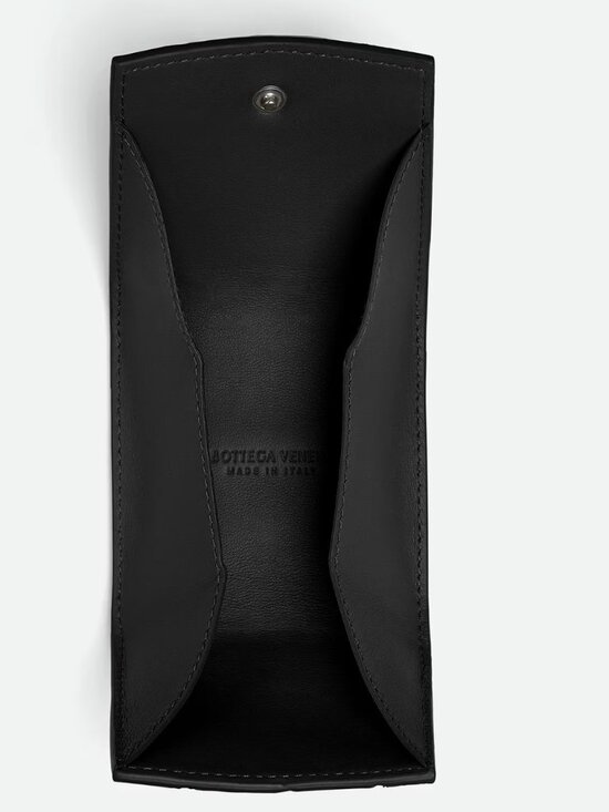 BOTTEGA VENETA Intrecciato Folded Coin Purse - Picture 3 of 5